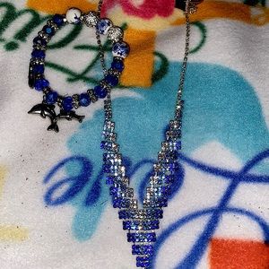 Necklace,bracelet, & a ring